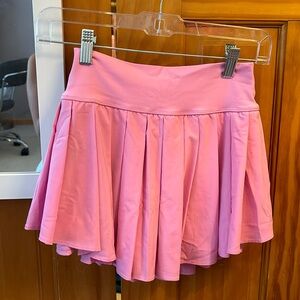 Offline by Aerie Hot Pink Tennis Skirt with built in shorts